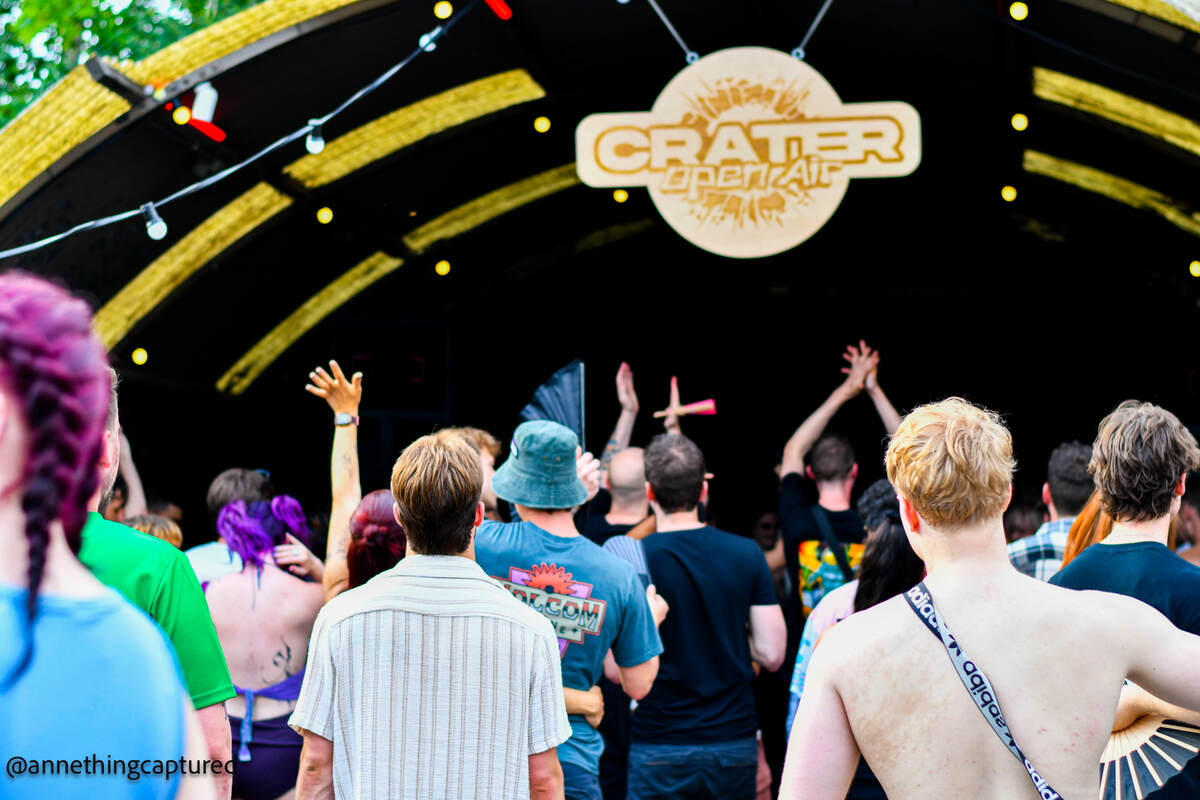 Crater Open Air Drum & Bass in Groningen - Photo by Anne